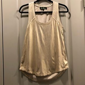 Sam Edelman | Gold Metallic Tank Top